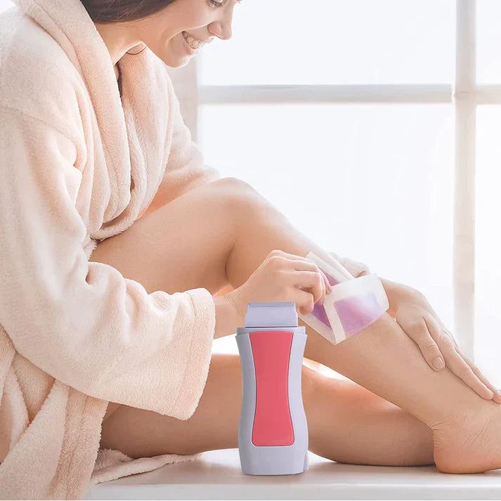 3 In 1 Depilatory Hair Removal Wax Heating Machine With Strips & Original Wax