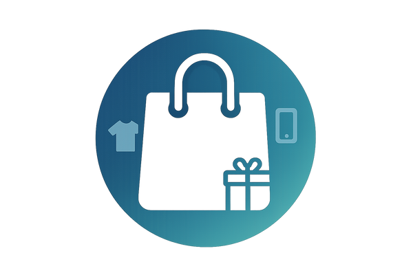i have a shopify store and i sell different products creat me an icon for my store